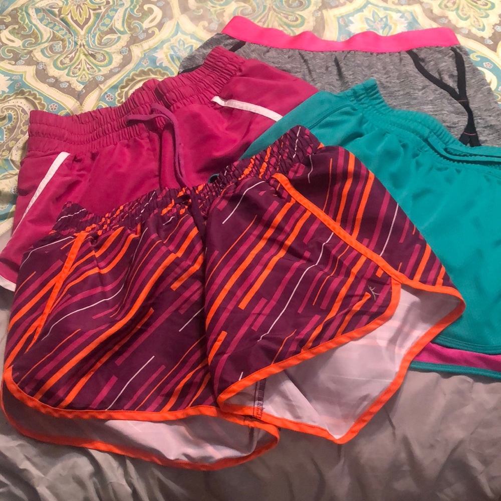 4 pairs of Danskin shorts